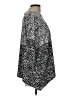 Kasper Animal Print Silver 3/4 Sleeve Blouse Size L (petite) - photo 4