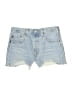 Levi's 100% Cotton Blue Denim Shorts Size 28 waist - photo 1