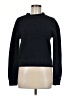 Poof! Solid Black Turtleneck Sweater Size M (estimated) - photo 1