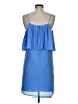 Naked Zebra Solid Blue Cocktail Dress Size S - photo 2