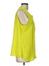 New Directions 100% Polyester Green Sleeveless Blouse Size L - photo 4