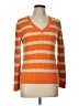 Tommy Hilfiger Stripes Orange Pullover Sweater Size L - photo 1