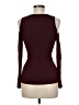 Saks Fifth Avenue Burgundy Pullover Sweater Size M - photo 2