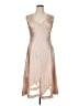 Komarov 100% Polyester Tan Cocktail Dress Size XL (4) - photo 1