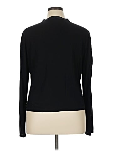 Worth Long Sleeve Silk Top (view 2)