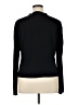 Worth 100% Silk Black Long Sleeve Silk Top Size XL - photo 2