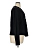 Worth 100% Silk Black Long Sleeve Silk Top Size XL - photo 4