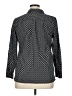 Talbots Polka Dots Black Long Sleeve Button-Down Shirt Size 16 Petite - photo 2