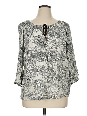 Renuar 3/4 Sleeve Blouse (view 1)