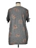 Maurices Gray Short Sleeve Top Size XL - photo 2
