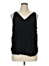 Old Navy 100% Viscose Polka Dots Black Sleeveless Blouse Size XL - photo 1