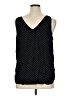 Old Navy 100% Viscose Polka Dots Black Sleeveless Blouse Size XL - photo 2