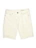 M&S Solid Ivory Shorts Size 12 - photo 1