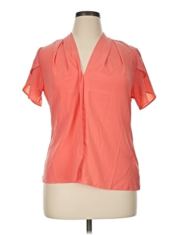 Calvin Klein Short Sleeve Blouse (view 1)