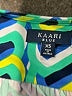 Kaari Blue Chevron-herringbone Green Romper Size XS - photo 4