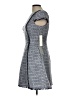 Eliza J Tweed Blue Casual Dress Size 10 (petite) - photo 5