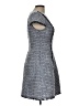 Eliza J Tweed Blue Casual Dress Size 10 (petite) - photo 4