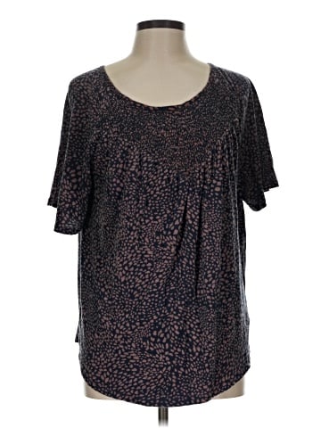 Lucky Brand Short Sleeve Blouse (view 1)