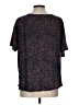 Lucky Brand Black Short Sleeve Blouse Size L - photo 2