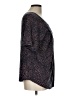 Lucky Brand Black Short Sleeve Blouse Size L - photo 4