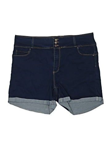 Wax Jean Denim Shorts (view 1)