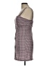 Mi ami Houndstooth Gray Casual Dress Size L - photo 5