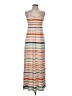 Testament Stripes Tan Casual Dress Size M - photo 1