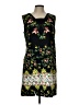Erdem Print Black Casual Dress Size 10 - photo 1
