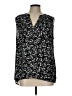 Chaus 100% Polyester Black Sleeveless Blouse Size L - photo 1