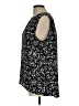 Chaus 100% Polyester Black Sleeveless Blouse Size L - photo 5