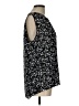 Chaus 100% Polyester Black Sleeveless Blouse Size L - photo 4