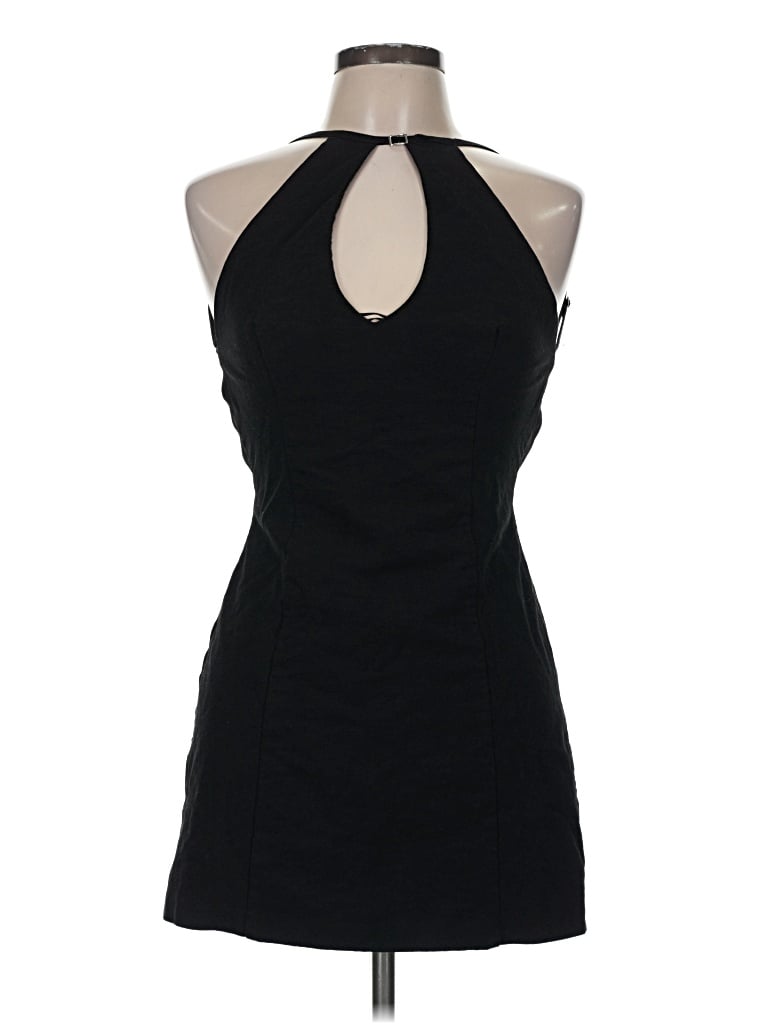 Pre-owned Zara Cocktail Dress In Black