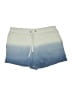 Seven7 100% Cotton Color Block Blue Shorts Size M - photo 1