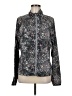 Athleta Print Silver Track Jacket Size M - photo 1