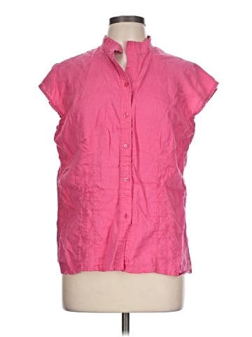 Coldwater Creek Sleeveless Button-Down Shirt (view 1)