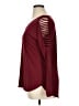 Ethyl Burgundy Long Sleeve Top Size XL - photo 5