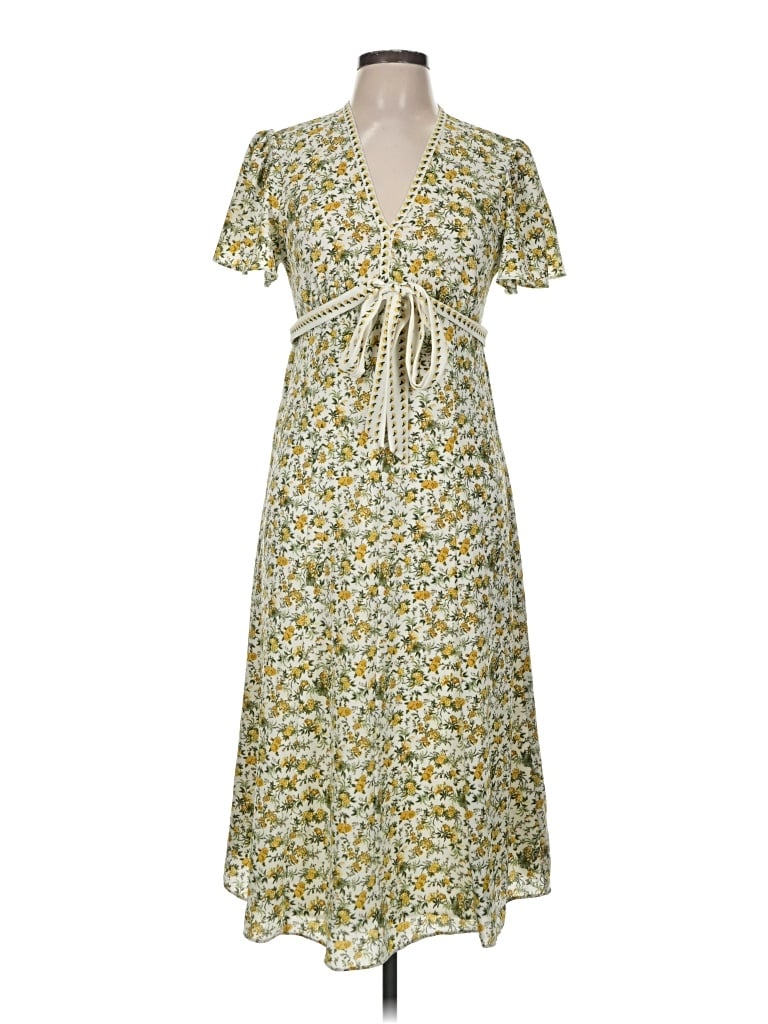 Pre-owned Max Studio Casual Dress In Green