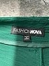 Fashion Nova 100% Polyester Color Block Green Casual Pants Size 2X - photo 4