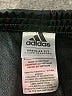 Adidas 100% Polyester Black Track Pants Size 6 - photo 3