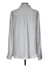 Maurices 100% Polyester Solid Gray Long Sleeve Blouse Size L - photo 2