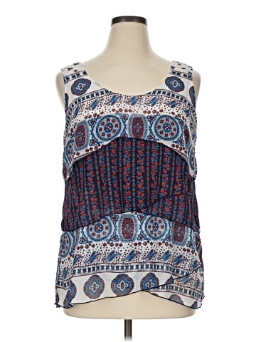 One World Sleeveless Blouse (view 1)