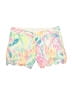 Lilly Pulitzer 100% Cotton Print White Shorts Size 00 - photo 1