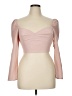 Open Edit Pink 3/4 Sleeve Top Size XL - photo 1