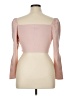 Open Edit Pink 3/4 Sleeve Top Size XL - photo 2