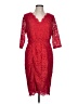 Thalia Sodi Red Cocktail Dress Size L - photo 1