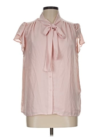 Calvin Klein Short Sleeve Blouse (view 1)
