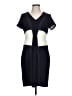 Ann Taylor Blue Casual Dress Size 10 Petite - photo 1