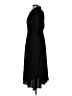 Lively Ghosts 100% Polyester Solid Black Casual Dress Size L - photo 5