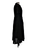 Lively Ghosts 100% Polyester Solid Black Casual Dress Size L - photo 4