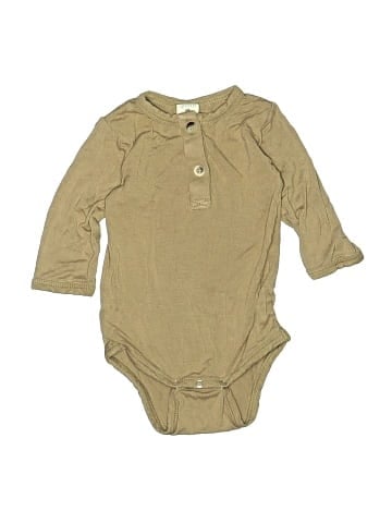 Kate Quinn Organics Long Sleeve Onesie (view 1)